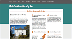 Desktop Screenshot of dakotaalano.org