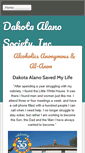 Mobile Screenshot of dakotaalano.org