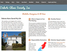 Tablet Screenshot of dakotaalano.org